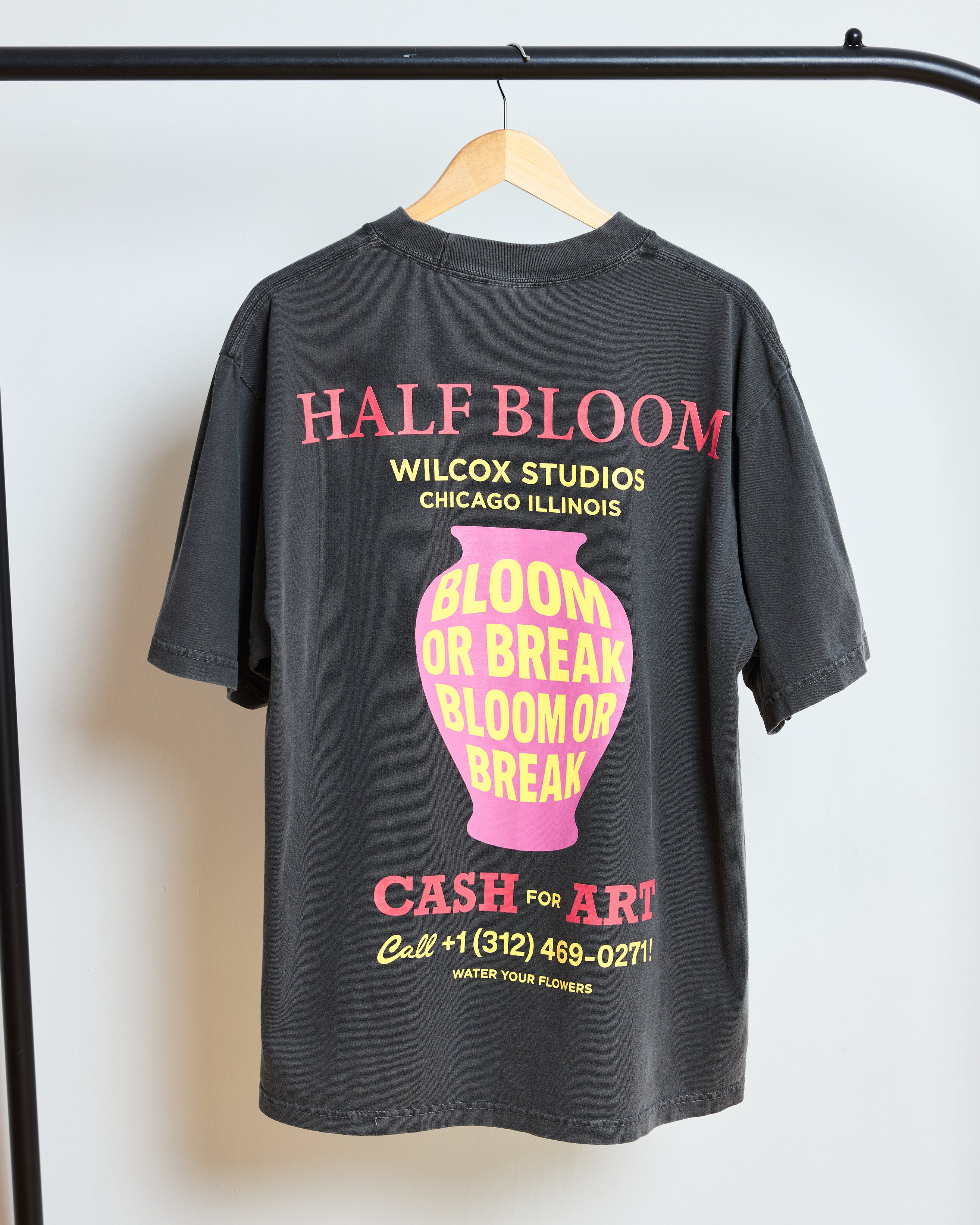 Half Bloom Shirt- Gray