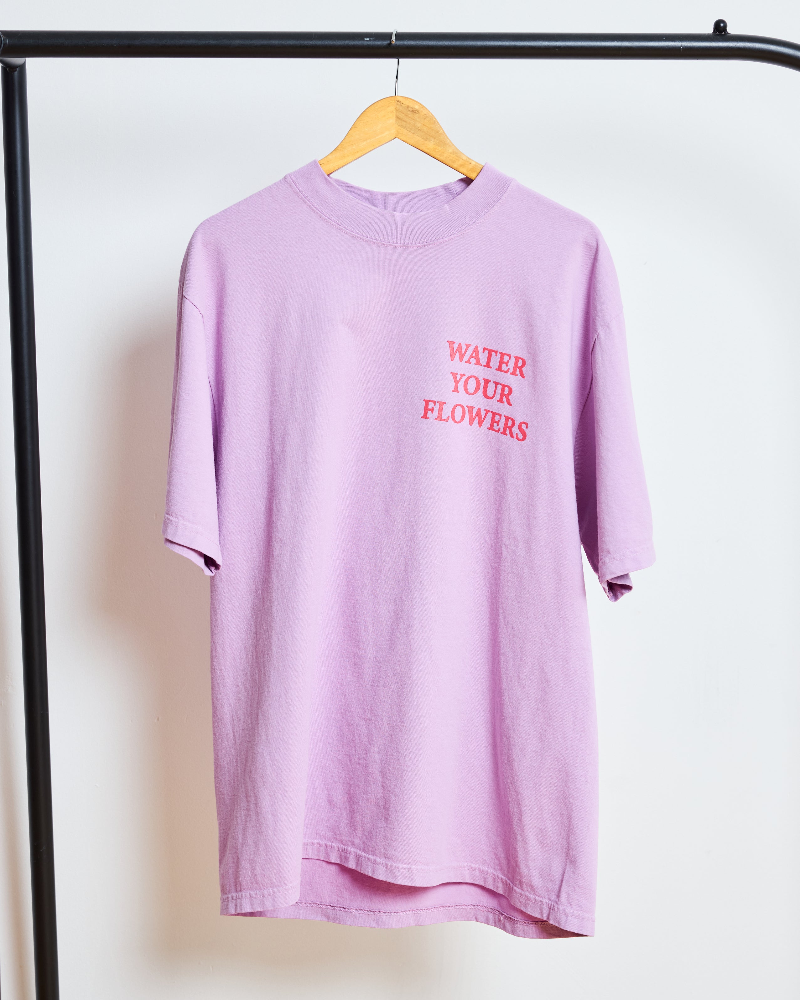 Half Bloom Shirt- Purple